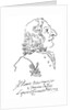 Caricature of composer Antonio Vivaldi, 1723 by Pier Leone Ghezzi