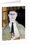 Portrait of Paul Guillaume by Amedeo Modigliani