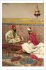 The backgammon players by Giulio Rosati