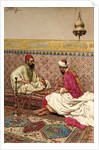 The backgammon players by Giulio Rosati