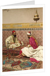 The backgammon players by Giulio Rosati