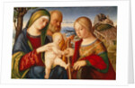 The Mystical Marriage of Saint Catherine by Francesco di Bernardo de Vecchi Santacroce