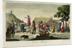 Russian dance. Illustration from Il costume antico e moderno o storia del governo? by Giulio Ferrario, 1831 by Luigi Giarrè