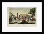 Russian dance. Illustration from Il costume antico e moderno o storia del governo? by Giulio Ferrario, 1831 by Luigi Giarrè