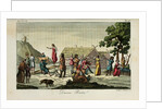 Russian dance. Illustration from Il costume antico e moderno o storia del governo? by Giulio Ferrario, 1831 by Luigi Giarrè