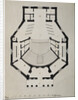 Downstairs Floor Plan by Giacomo Antonio Domenico Quarenghi