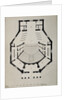 Downstairs Floor Plan by Giacomo Antonio Domenico Quarenghi