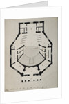 Downstairs Floor Plan by Giacomo Antonio Domenico Quarenghi