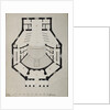 Downstairs Floor Plan by Giacomo Antonio Domenico Quarenghi