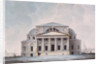Facade of the Stock Exchange Building in Saint Petersburg, 1783 by Giacomo Antonio Domenico Quarenghi