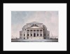 Facade of the Stock Exchange Building in Saint Petersburg, 1783 by Giacomo Antonio Domenico Quarenghi