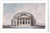 Facade of the Stock Exchange Building in Saint Petersburg, 1783 by Giacomo Antonio Domenico Quarenghi