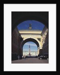 The Triumphal Arch of the General Staff Building in Saint Petersburg, 1819-1829 by Carlo Rossi