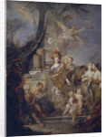 Catherine II as Minerva in the Circle of the Muses by Stefano Torelli