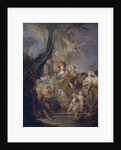 Catherine II as Minerva in the Circle of the Muses by Stefano Torelli