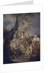 Catherine II as Minerva in the Circle of the Muses by Stefano Torelli