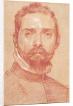 Portrait of the Lute Player Giulio Mascheroni, ca 1594 by Annibale Carracci