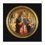 God the Father with Four Angels and the Dove of the Holy Spirit, ca 1460 by Giovanni Francesco da Rimini