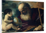 God the Father and Angel, 1620 by Guercino