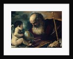 God the Father and Angel, 1620 by Guercino