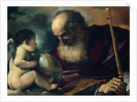 God the Father and Angel, 1620 by Guercino