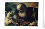God the Father and Angel, 1620 by Guercino