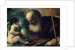 God the Father and Angel, 1620 by Guercino