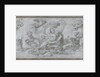 A Woman borne off by a Sea God (Cartoon for a fresco in the Gallery of the Palazzo Farnese, Rome), c. 1599 by Agostino Carracci