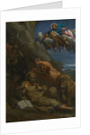 Christ appearing to Saint Anthony Abbot during his Temptation, c. 1598 by Annibale Carracci