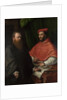 Cardinal Ippolito de Medici and Monsignor Mario Bracci, after 1532 by Girolamo da Carpi