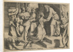 The Queen of Sheba Bringing Gifts to King Solomon by Sisto Rosa