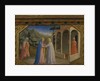 The Visitation (The Annunciation retable with 5 Predella scenes), 1430-1432 by Fra Giovanni da Fiesole Angelico