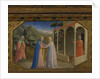The Visitation (The Annunciation retable with 5 Predella scenes), 1430-1432 by Fra Giovanni da Fiesole Angelico