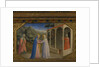 The Visitation (The Annunciation retable with 5 Predella scenes), 1430-1432 by Fra Giovanni da Fiesole Angelico