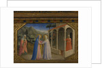 The Visitation (The Annunciation retable with 5 Predella scenes), 1430-1432 by Fra Giovanni da Fiesole Angelico