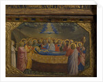 The Death of the Virgin (The Annunciation retable with 5 Predella scenes), 1430-1432 by Fra Giovanni da Fiesole Angelico
