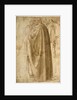 Three Standing Men in Wide Cloaks Turned to the Left, ca 1492-1496 by Michelangelo Buonarroti