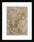 Studies for a Holy Family with John the Baptist as Child, 1505 by Michelangelo Buonarroti