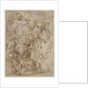 Studies for a Holy Family with John the Baptist as Child, 1505 by Michelangelo Buonarroti