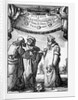 Frontispiece of the Dialogue Concerning the Two Chief World Systems by Galileo Galilei, 1632 by Stefano Della Bella