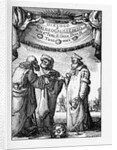 Frontispiece of the Dialogue Concerning the Two Chief World Systems by Galileo Galilei, 1632 by Stefano Della Bella