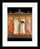 Saints Mary Magdalene, Benedict, Bernard of Clairvaux and Catherine of Alexandria, ca 1380 by Agnolo Gaddi