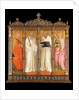 Saints Mary Magdalene, Benedict, Bernard of Clairvaux and Catherine of Alexandria, ca 1380 by Agnolo Gaddi