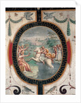 Cloelia Passing the Tiber, Mid of 16th cen by Cristofano Gherardi