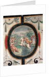 Cloelia Passing the Tiber, Mid of 16th cen by Cristofano Gherardi