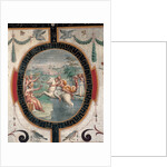 Cloelia Passing the Tiber, Mid of 16th cen by Cristofano Gherardi