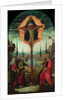 Altarpiece: the Trinity, the Virgin, Saint John and Donors, c. 1480 by Jacopo del Sellaio