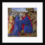 Meeting of Saints Joachim and Anne at the Golden Gate, 1497 by Filippino Lippi