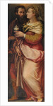 Giorgio Vasari with his wife Niccolosa Bacci, c. 1565 by Giorgio Vasari