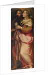 Giorgio Vasari with his wife Niccolosa Bacci, c. 1565 by Giorgio Vasari